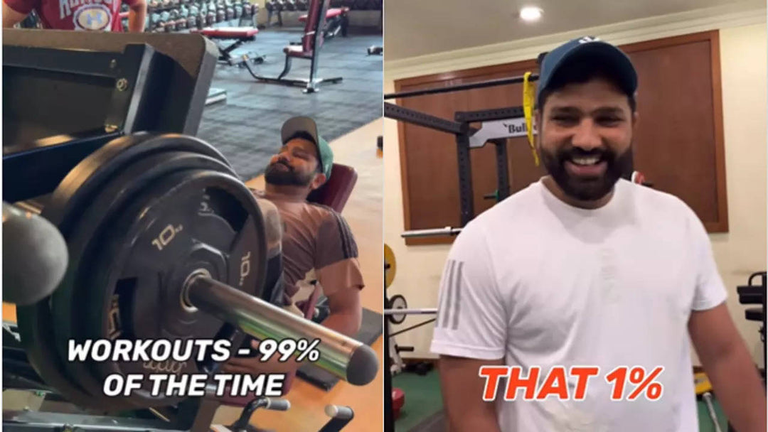 Rohit Sharma's Intense Fitness Regime Ahead of Bangladesh Test Series