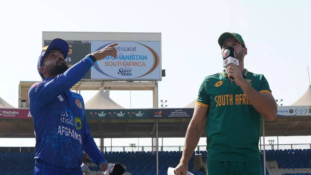 Afghanistan and South Africa Battle in Sharjah ODI Opener