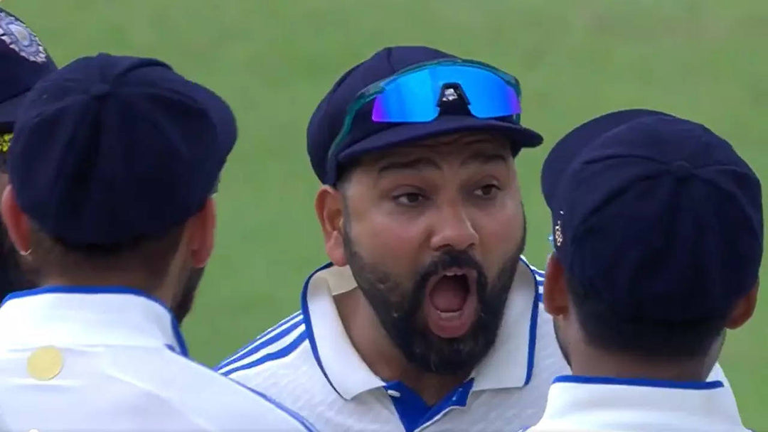 Rohit Sharma's Jaw-Dropping Reaction to DRS Overruling Umpire's Decision