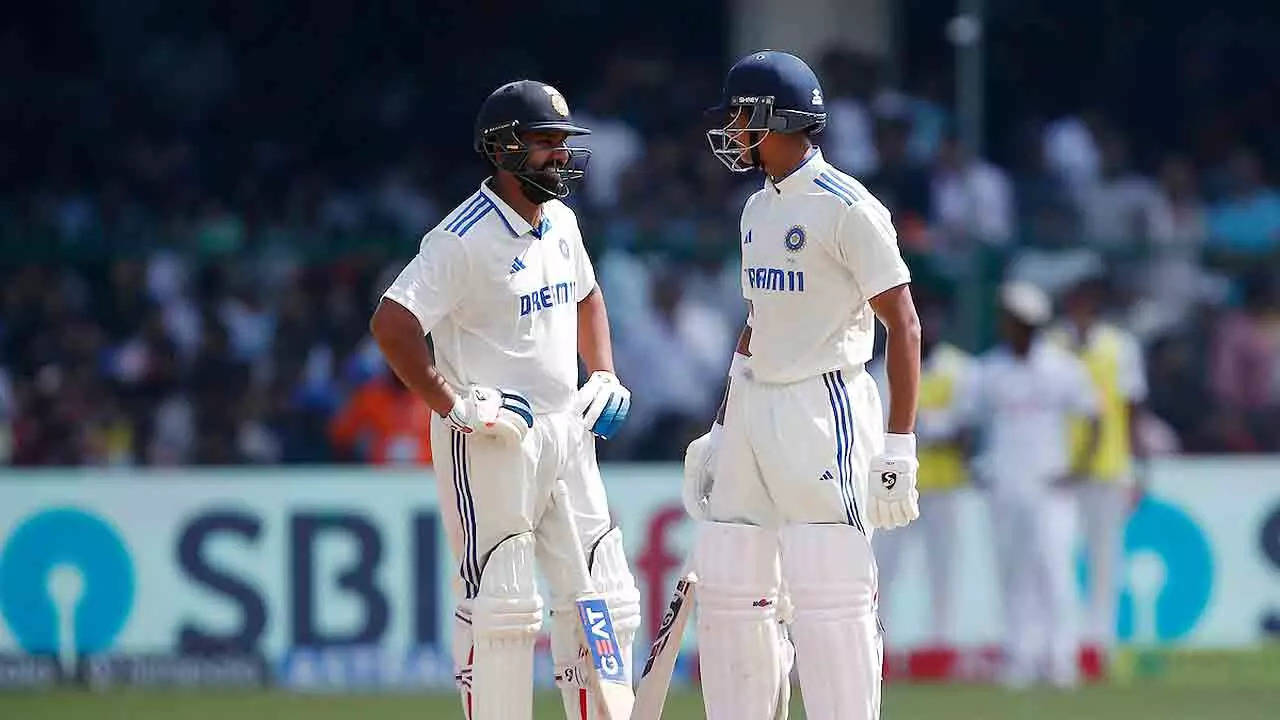 India's Sharma and Jaiswal Shatter Test Record with Blazing Start