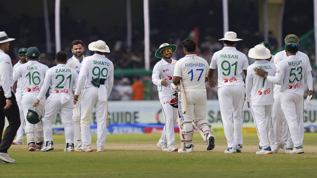 India Shatters Test Run-Rate Record, Dominates Bangladesh in Kanpur