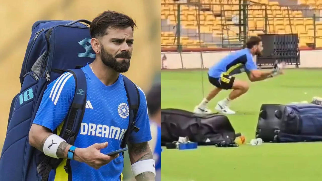 Kohli's Brilliant Fielding Sets Social Media Abuzz Ahead of India-New Zealand Test