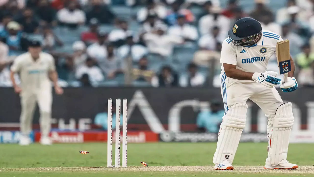 Rohit Sharma's Test Woes Continue as Tim Southee Strikes Again