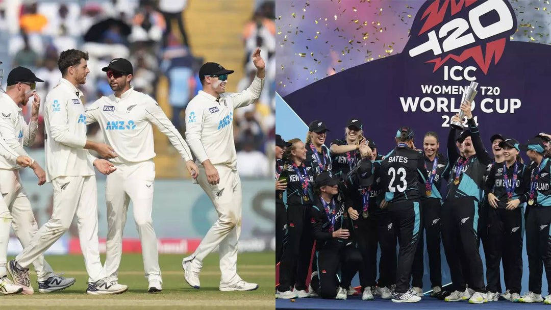 New Zealand Cricket Makes History with Test Series Win in India, T20 World Cup Triumph