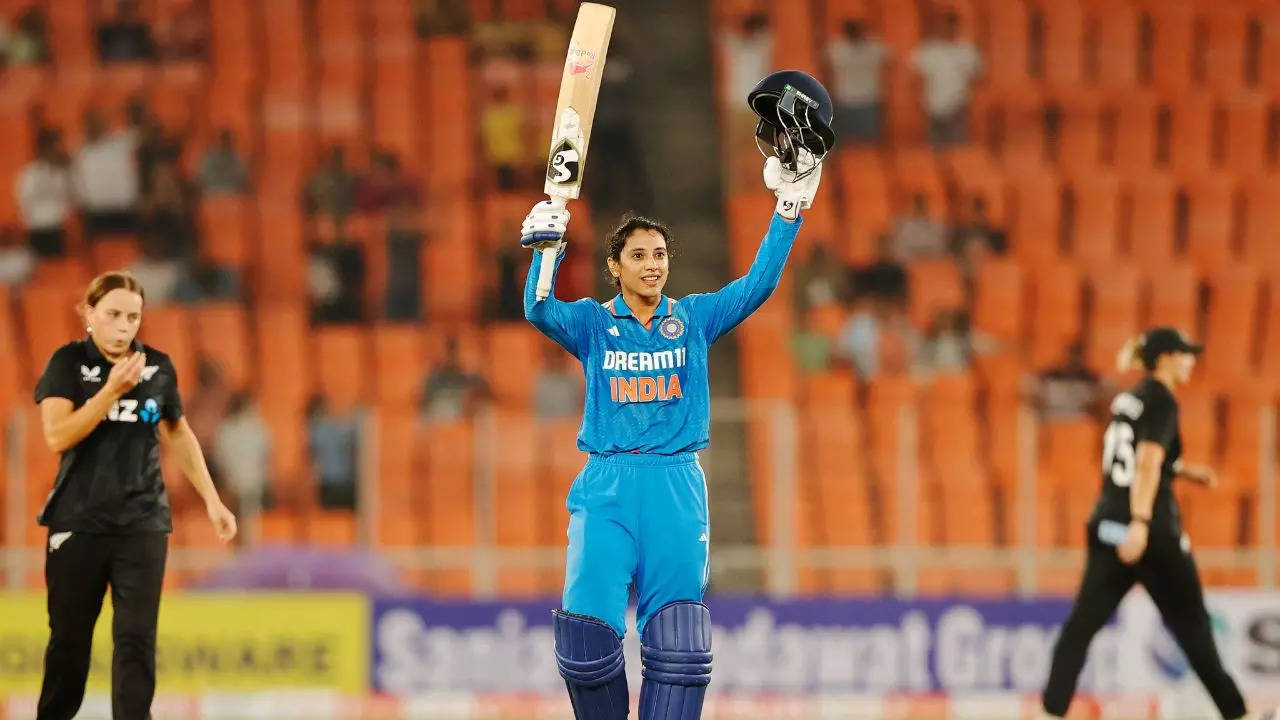 Smriti Mandhana's Century Guides India to ODI Series Victory Over New Zealand