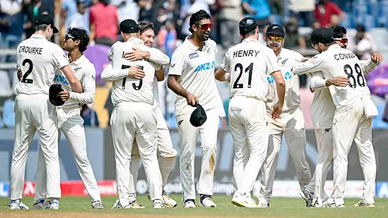 India Whitewashed at Home for First Time in 24 Years by New Zealand