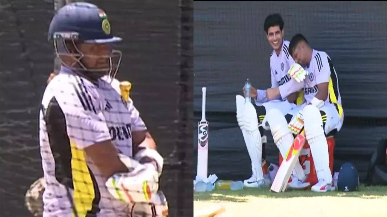 Sarfaraz Khan Suffers Injury Scare in Team India's Perth Training Session