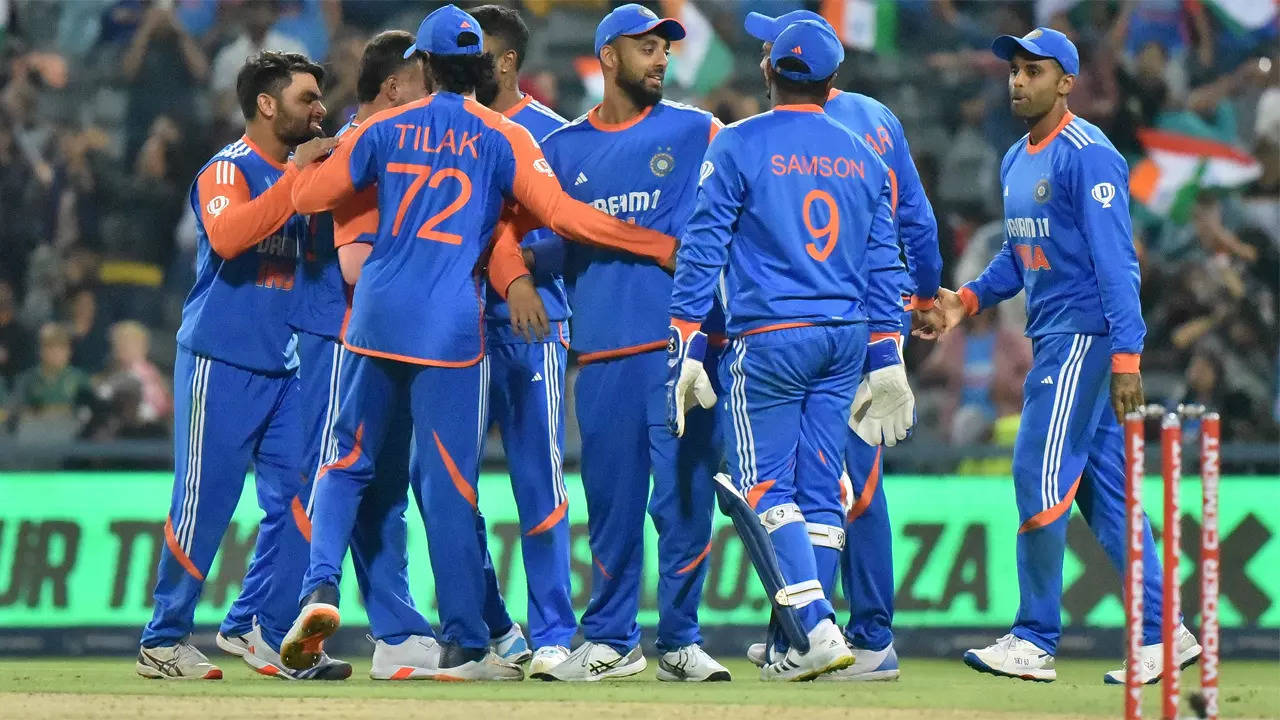 India Dominates South Africa in Fourth T20I, Clinches Series 3-1