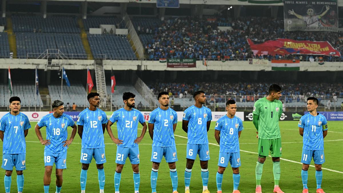 India Names Squad for Crucial World Cup Qualifier Against Qatar