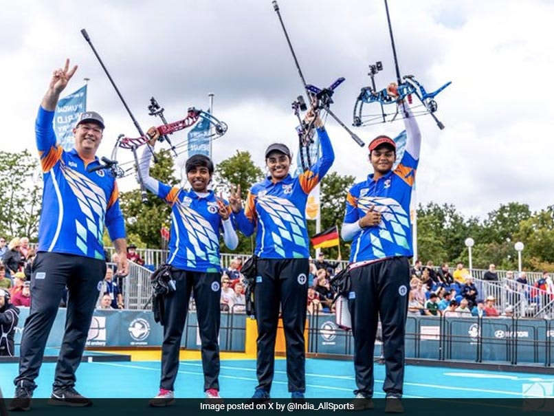 Indian Women's Archery Team Wins Third Consecutive World Cup Gold