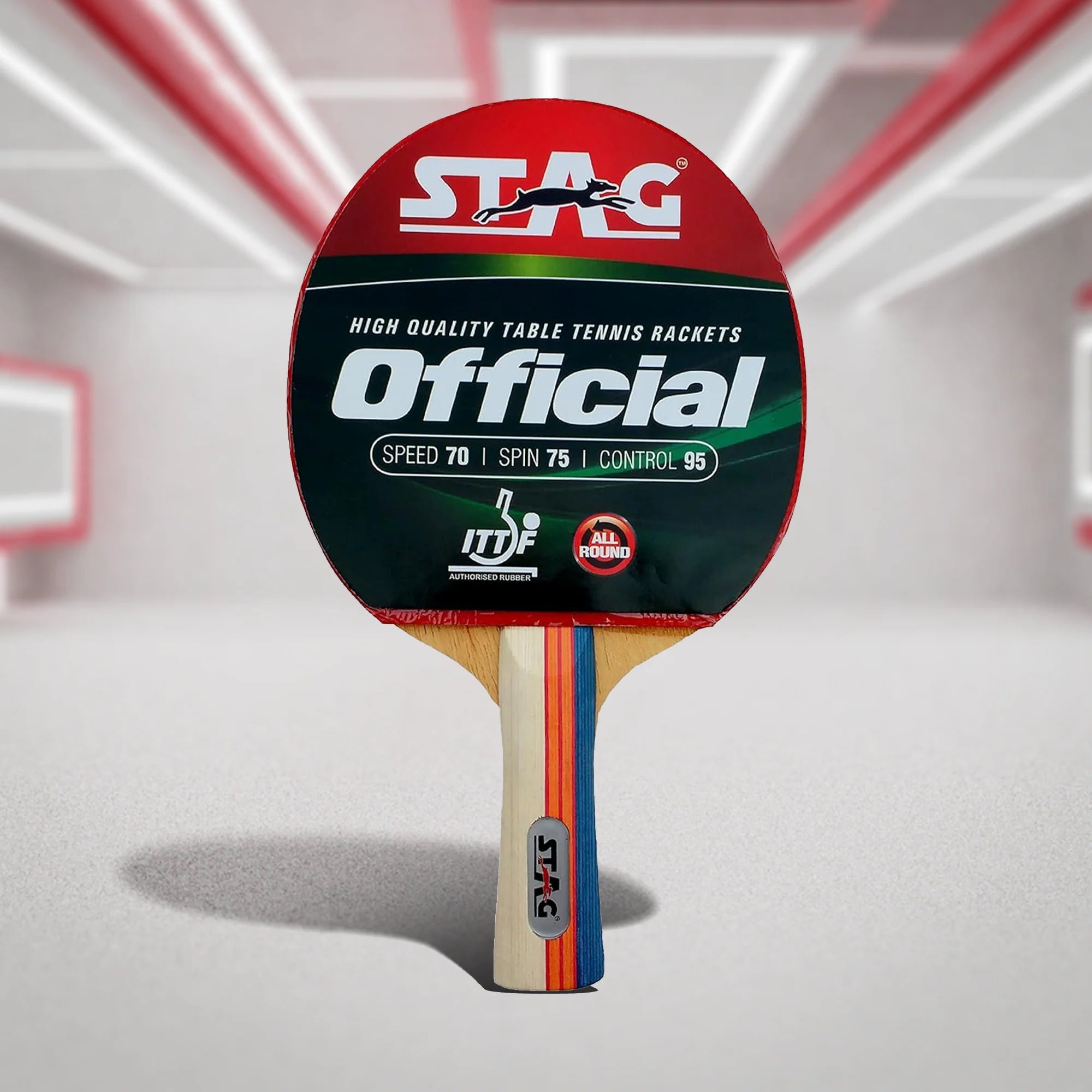 Review of Stag Official Table Tennis Racquet for competitive players.