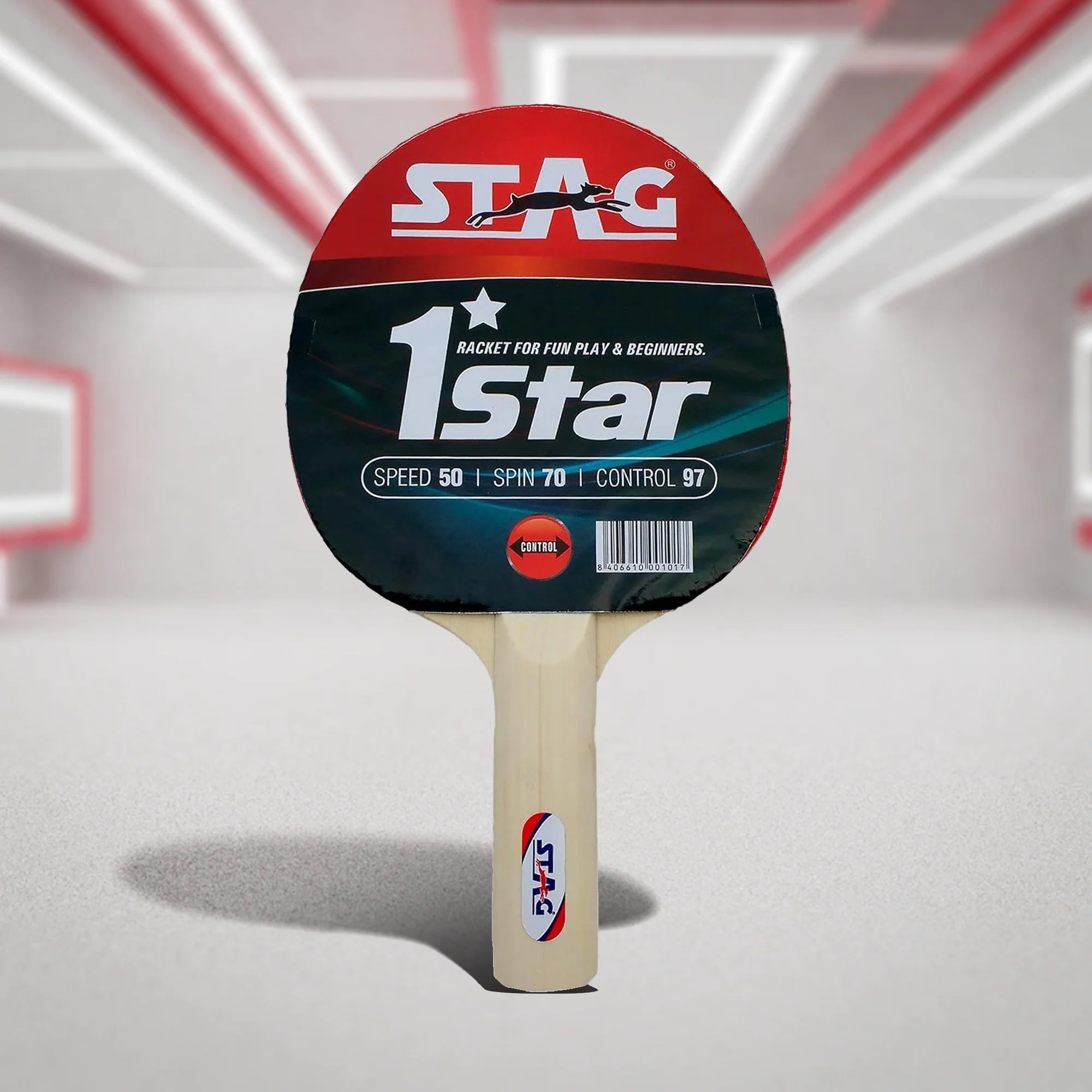 Comparison guide for Stag 1 Star Table Tennis Racquet and similar products.