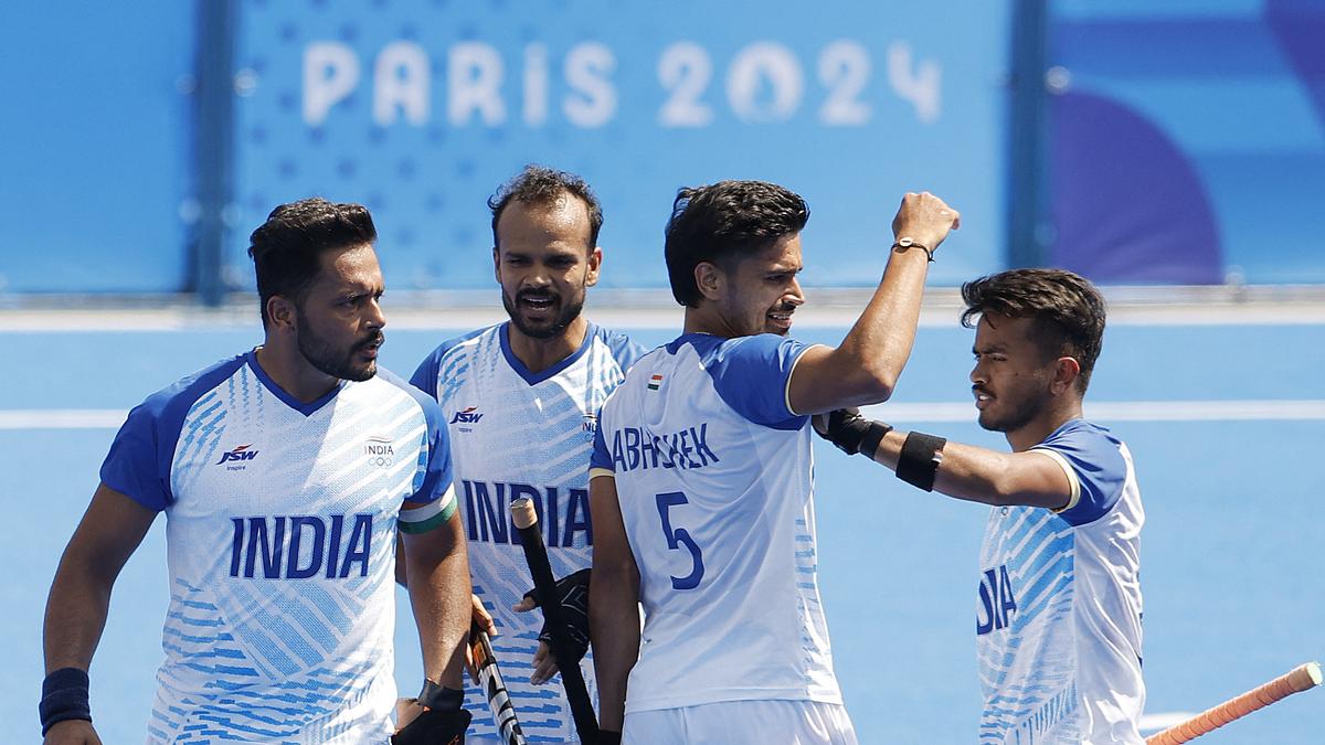 India's Men's Hockey Team Draws with Argentina in Paris Olympics Pool Match