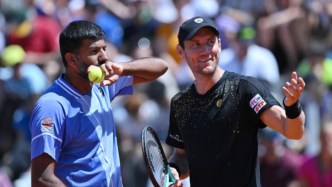 Bopanna and Ebden Survive Brazilian Scare in French Open Opener