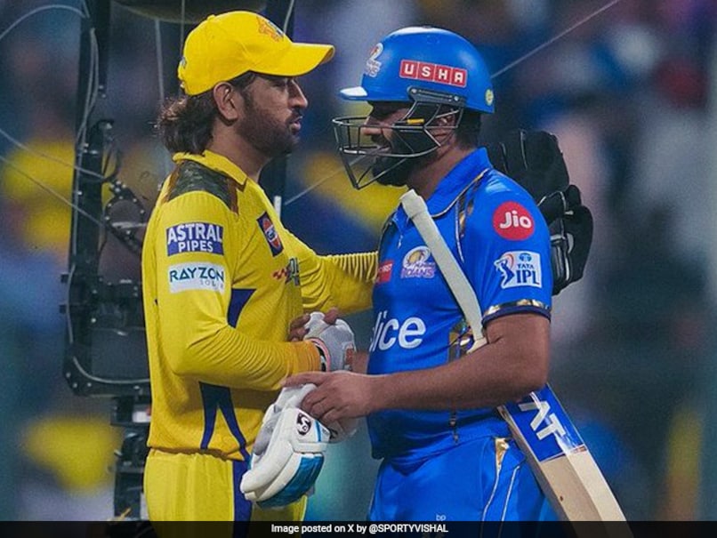 CSK Outgun MI Despite Rohit Sharma's Century