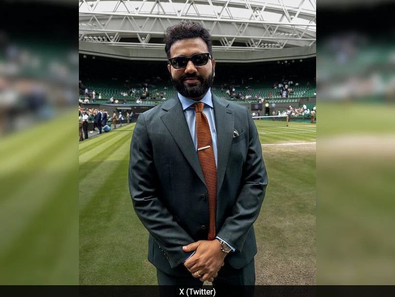 Rohit Sharma Enjoys Wimbledon After T20 World Cup Triumph