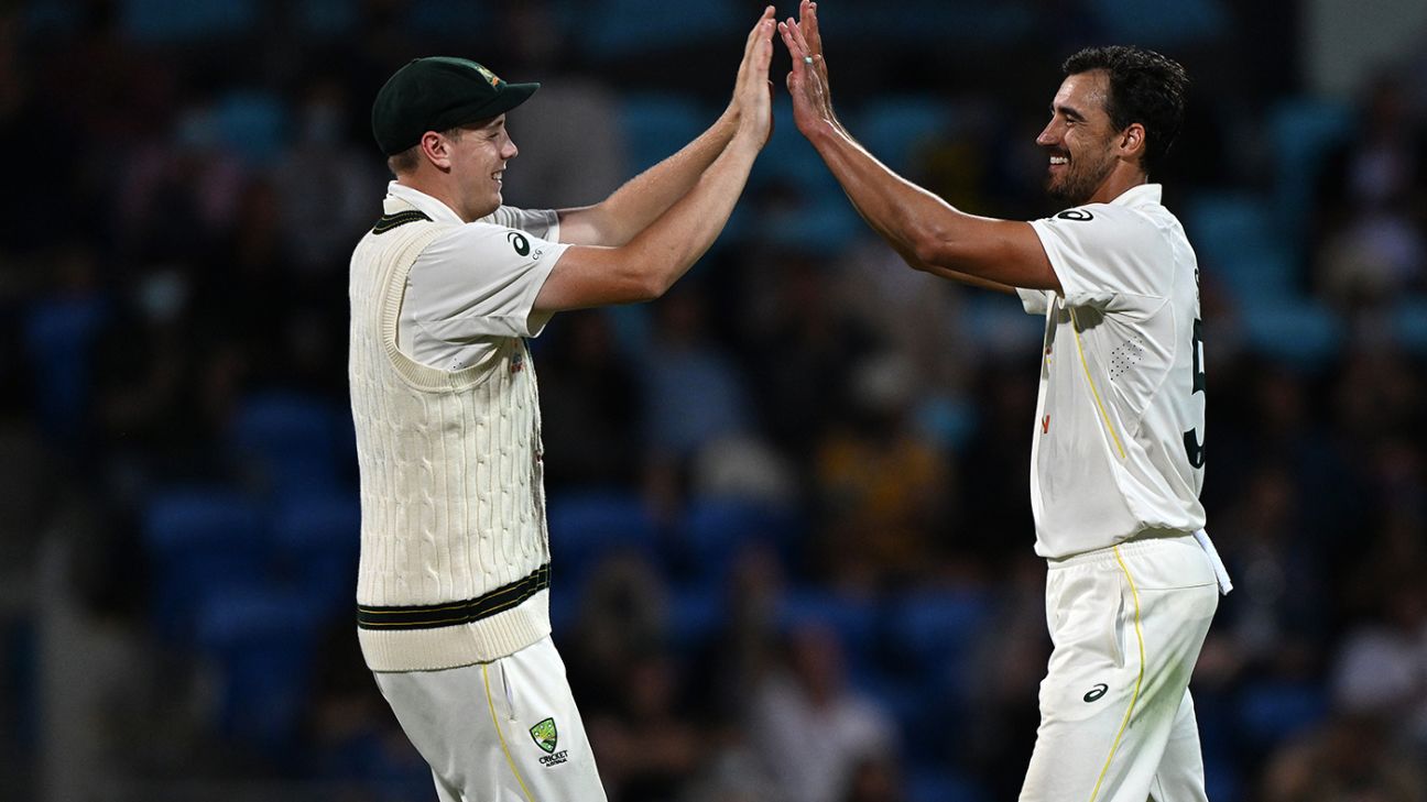 Green's Absence Raises Concerns for Australia's Test Bowling Depth