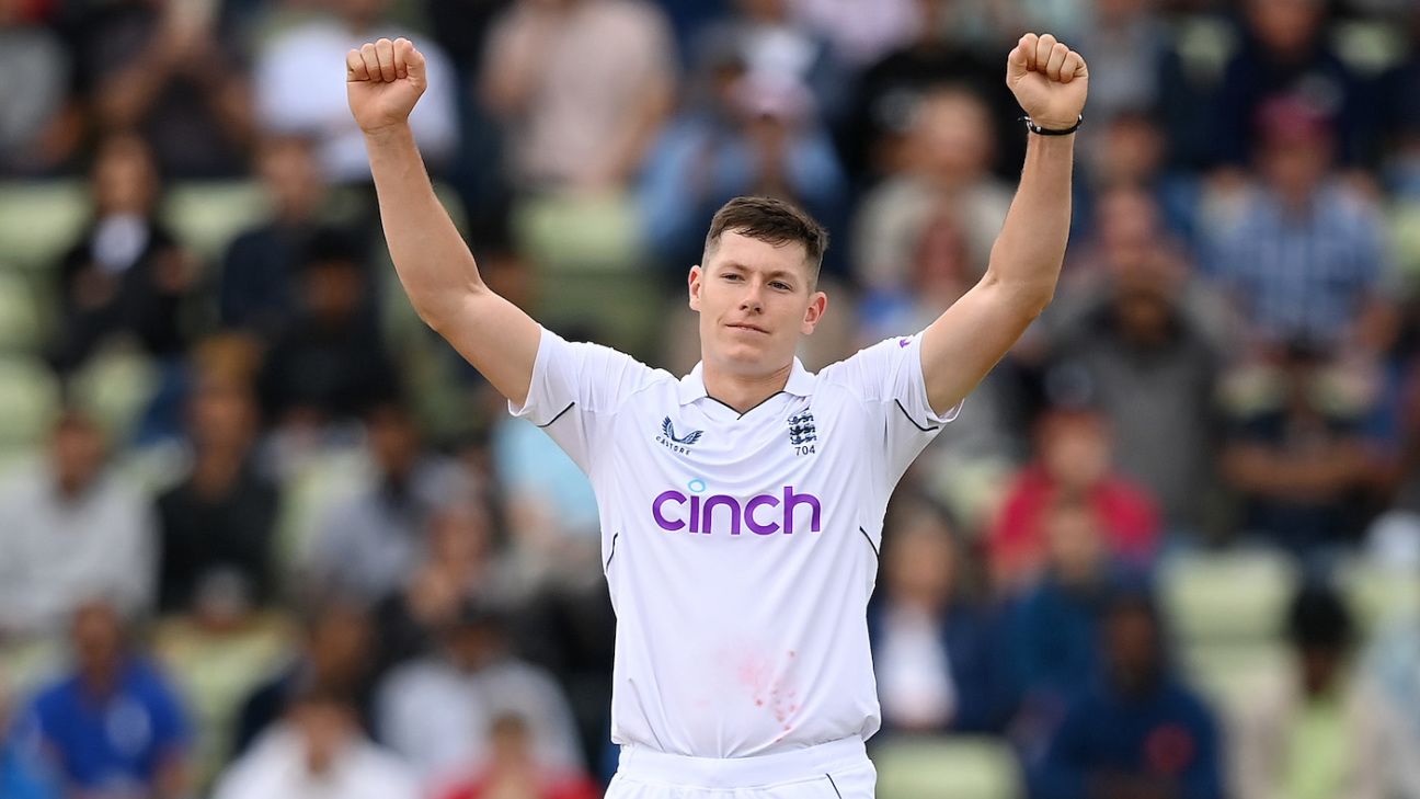 Matthew Potts Replaces Ben Stokes in England XI for Sri Lanka Test