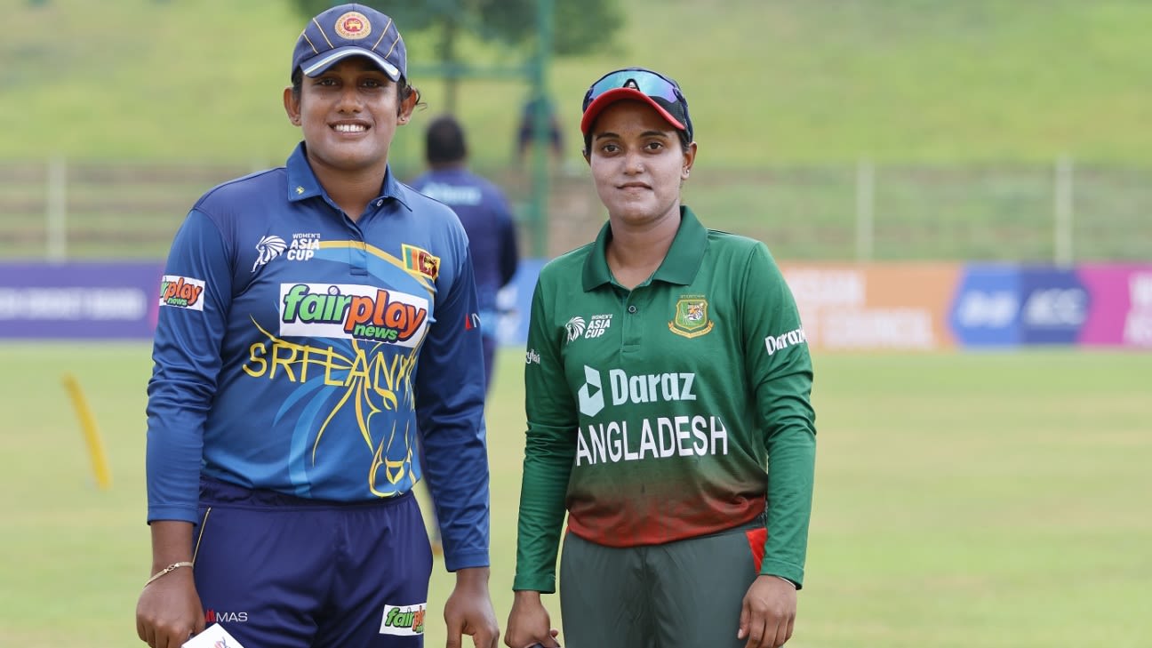 Bangladesh Elects to Bat First in Women's Asia Cup Opener Against Sri Lanka