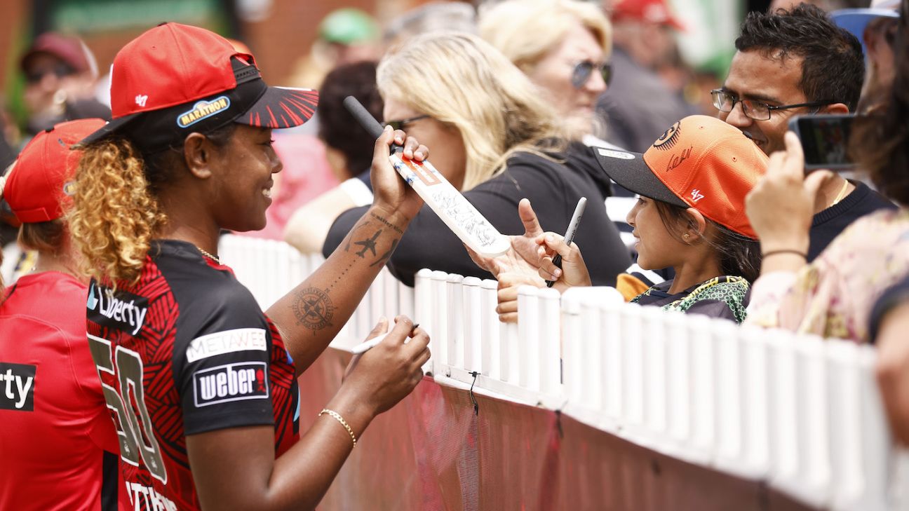 Hayley Matthews Returns to Melbourne Renegades for WBBL Season