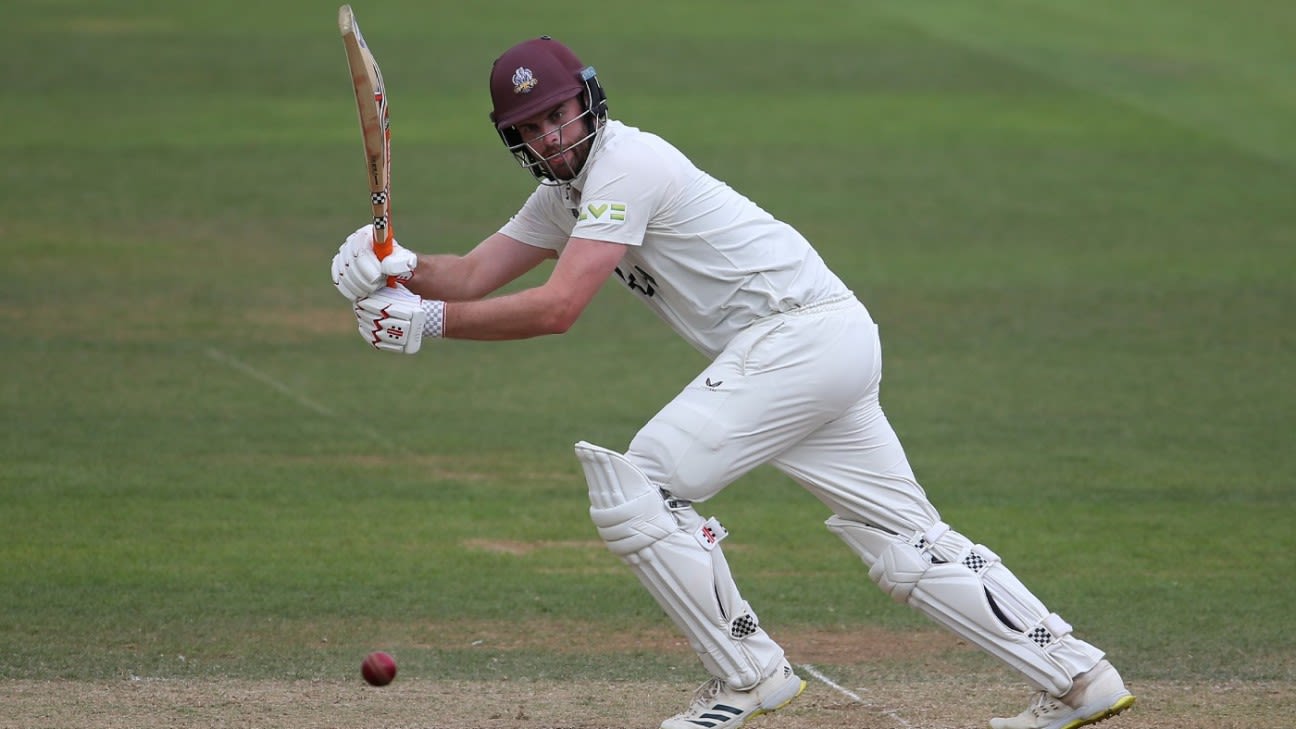 Sibley and Burns Dominate as Surrey Trail Kent by 59 Runs