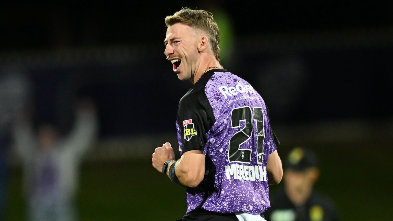 Australian Fast Bowler Riley Meredith Joins Somerset for Vitality Blast