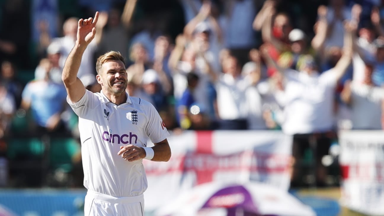 James Anderson Becomes First Seam Bowler to Reach 700 Test Wickets