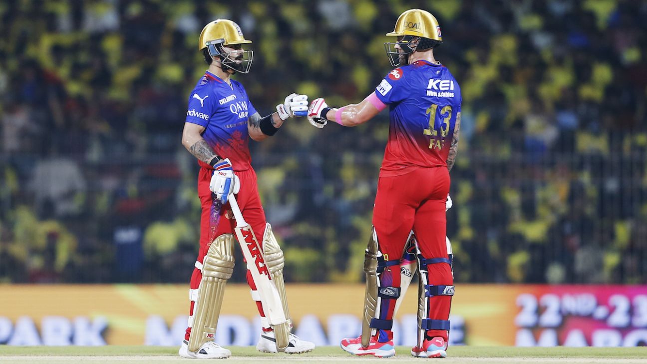 RCB Aim to Bounce Back Against Powerhouse PBKS at High-Scoring Chinnaswamy