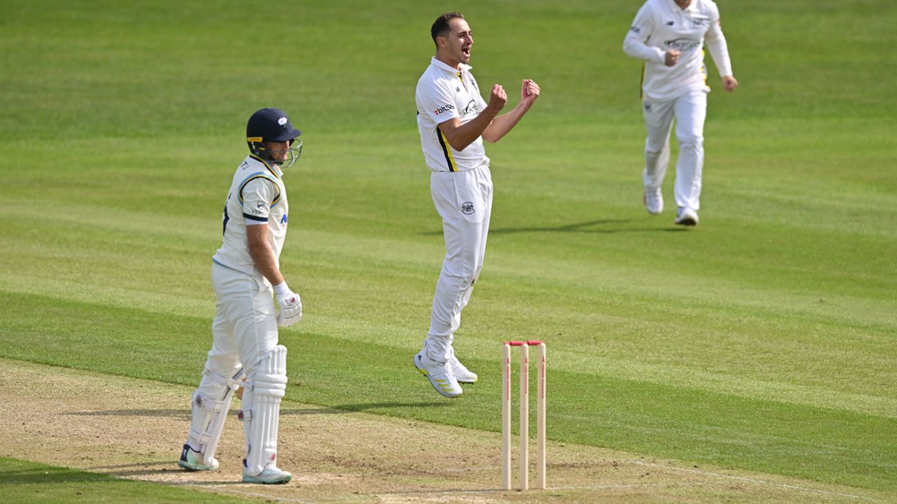 Masood Century Rescues Yorkshire on Opening Day Against Gloucestershire