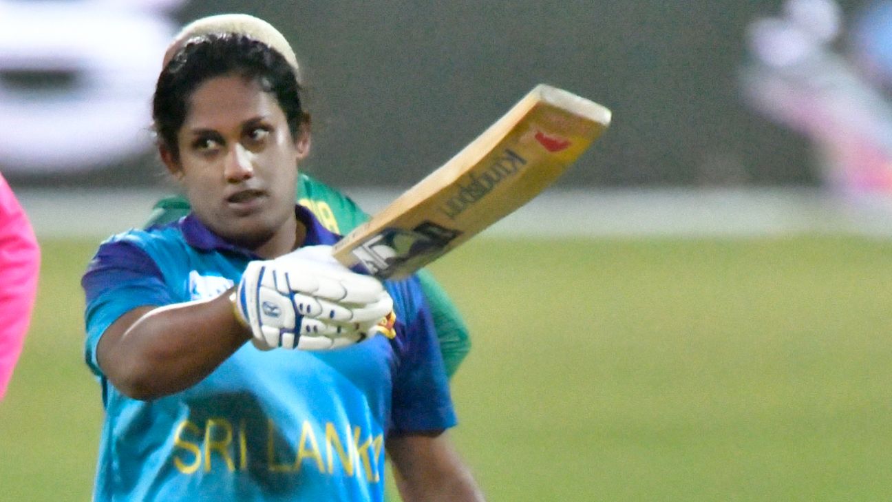 Chamari Athapaththu Soars to No. 1 in ICC ODI Batting Rankings