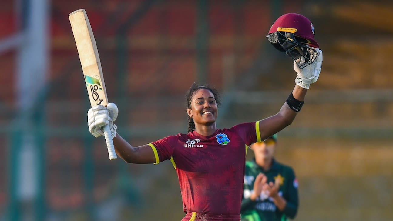 Hayley Matthews' 141 Powers West Indies to Clean Sweep Over Pakistan