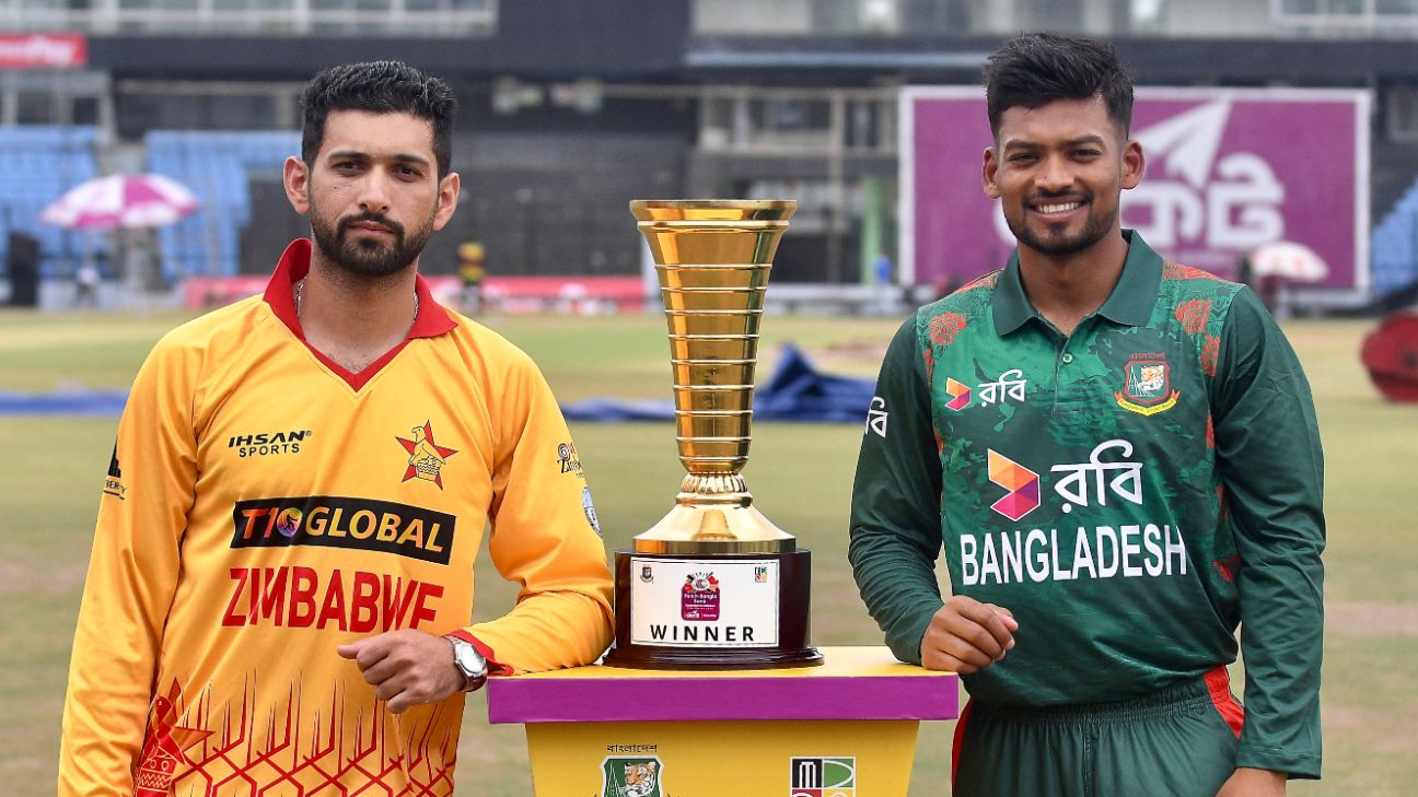 Bangladesh Opt to Bowl First in T20I Opener Against Zimbabwe