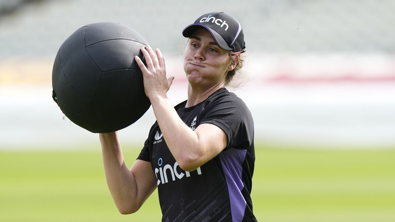 Sciver-Brunt Out of England's T20I Opener Against Pakistan