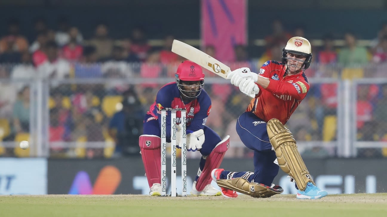 Curran's Heroics Lead Punjab Kings to Five-Wicket Win Over Rajasthan Royals