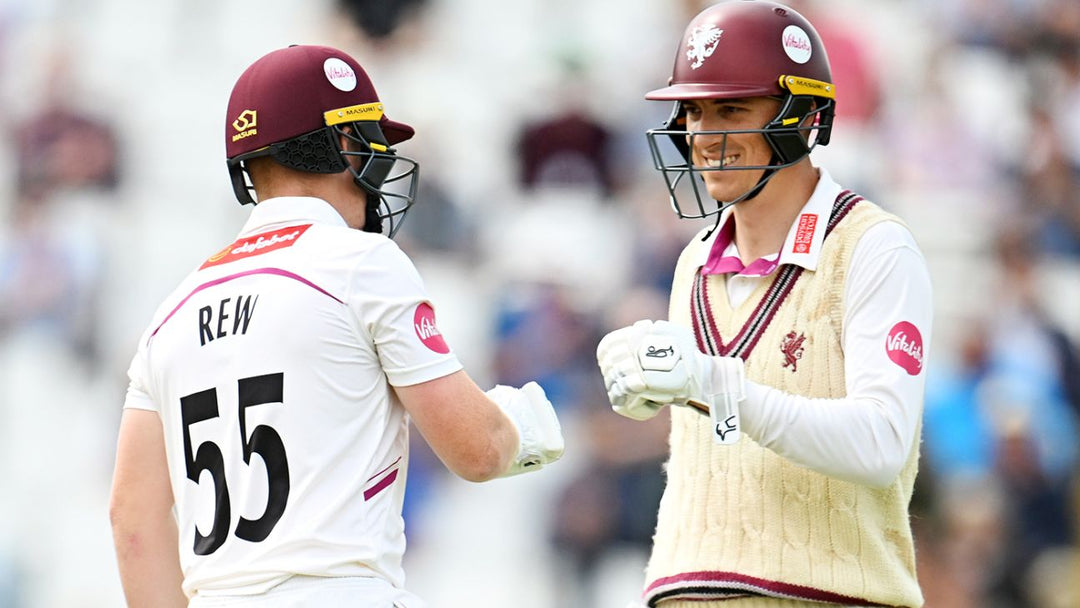 Somerset Pile Up 440 on Opening Day, Banton and Rew Star