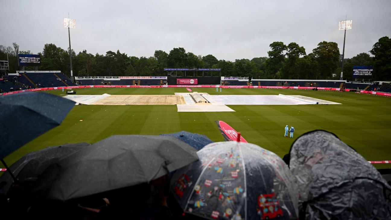 England vs Pakistan T20 Match Abandoned Due to Rain