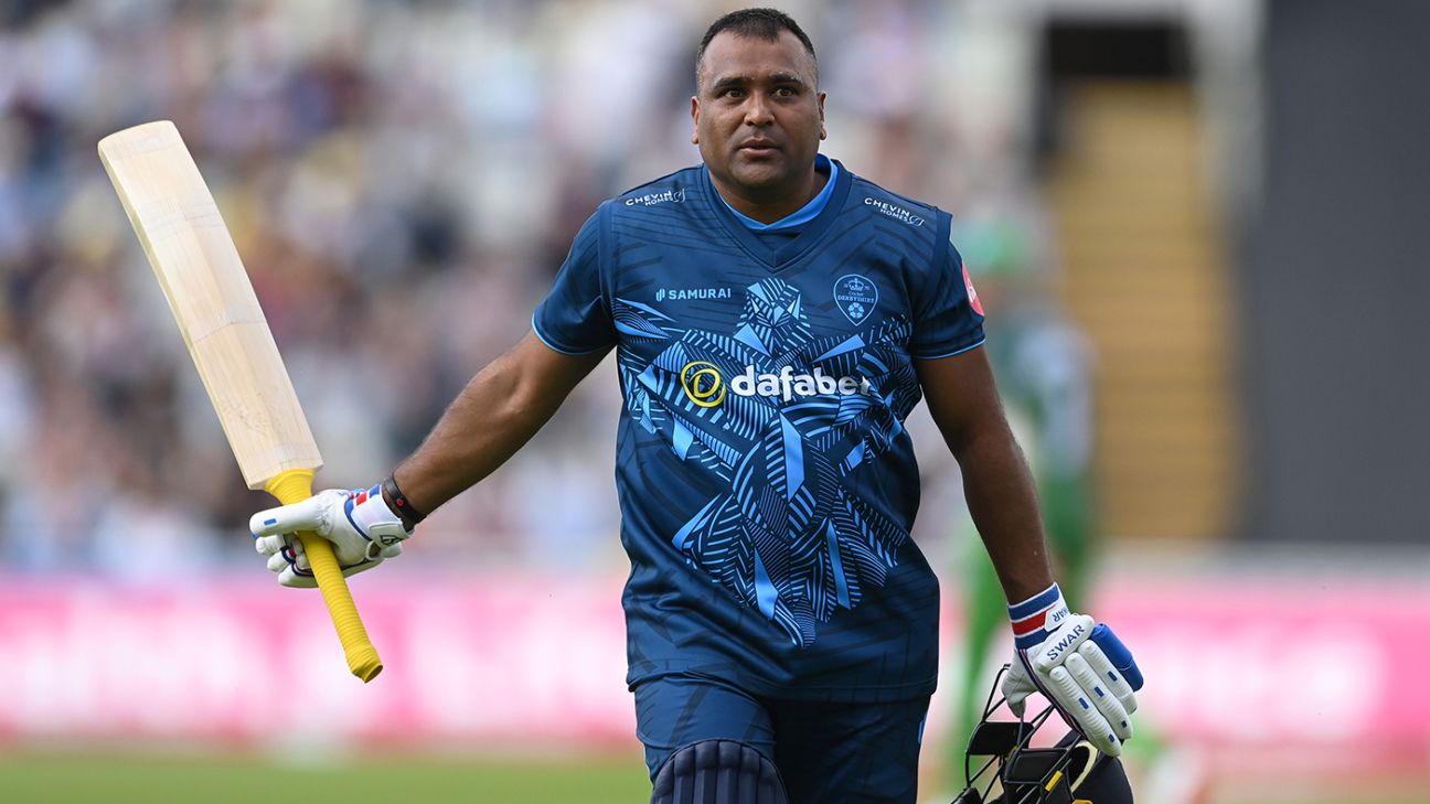 Patel Powers Derbyshire to Double Over Leicestershire in Vitality Blast