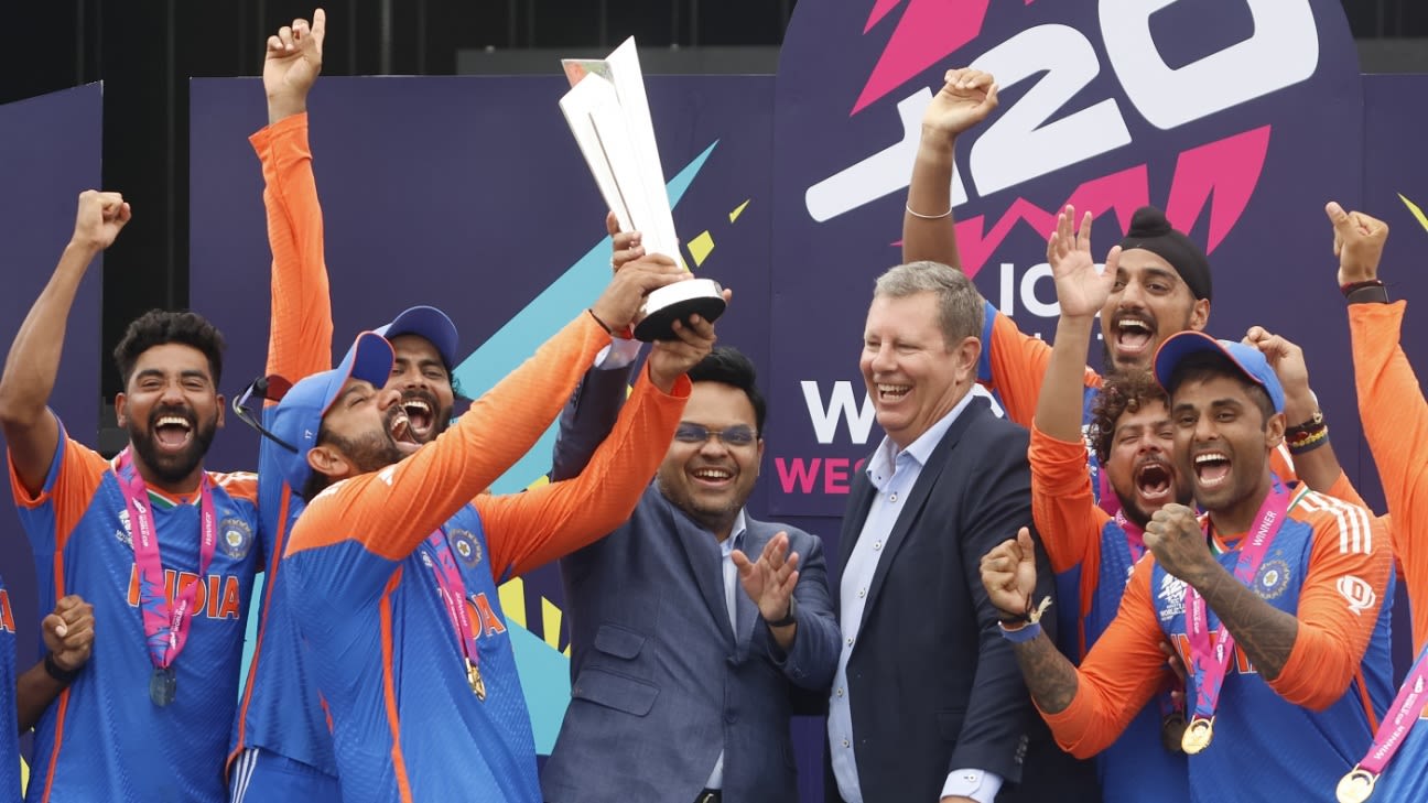 BCCI Awards INR 125 Crore Bonus to T20 World Cup-Winning Indian Squad