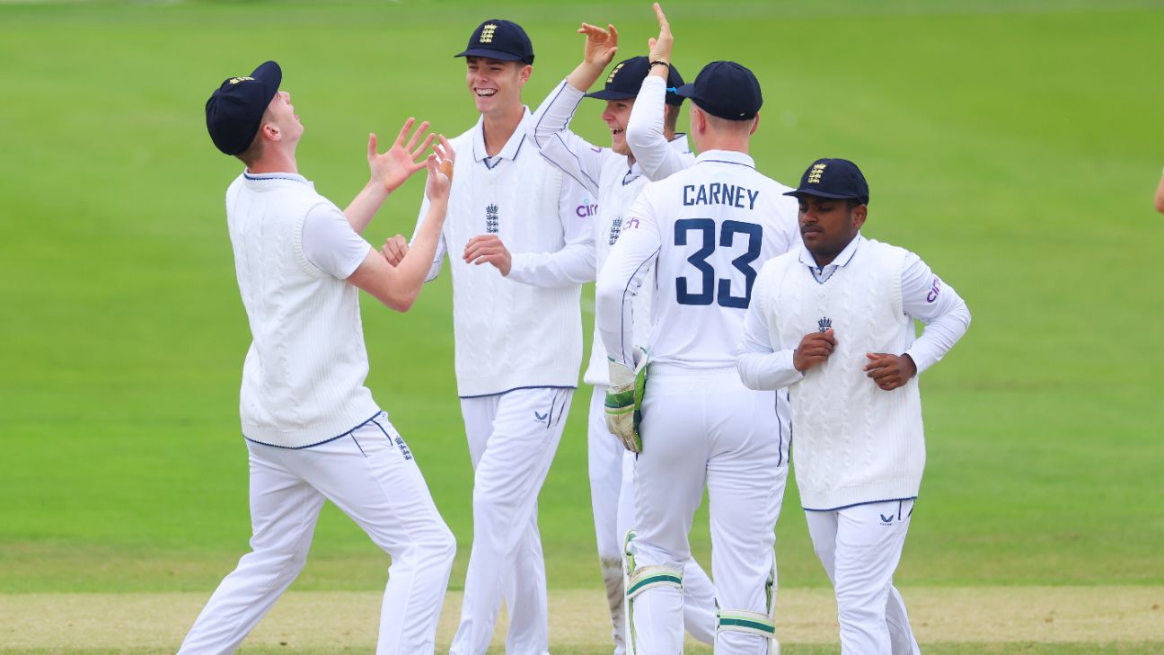 England U19 Dominate Sri Lanka in Youth Men's Test Opener