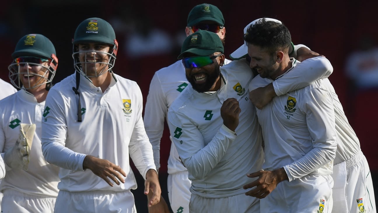 South Africa Clinch 10th Consecutive Test Series Win Against West Indies