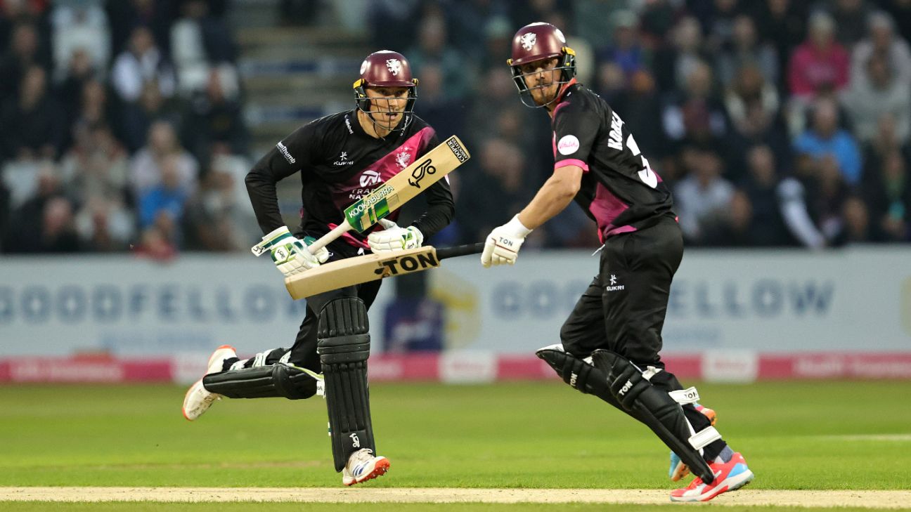 Somerset's Banton Blasts Them to Vitality Blast Finals Day