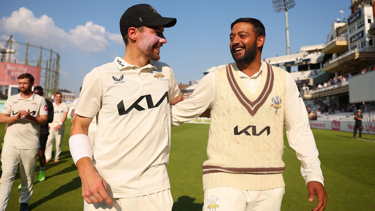 Surrey Seal Ten-Wicket Win, Title Within Reach