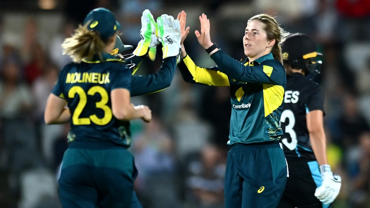 Australia Sweep New Zealand 3-0 in T20I Series Finale