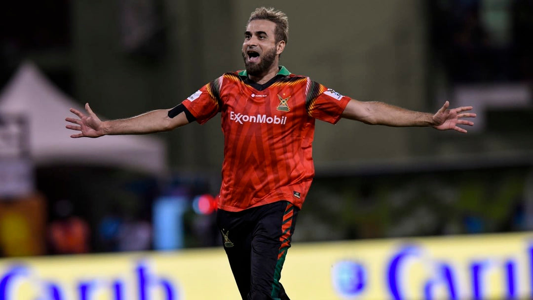 Imran Tahir Becomes First Overseas Bowler to Take 100 CPL Wickets