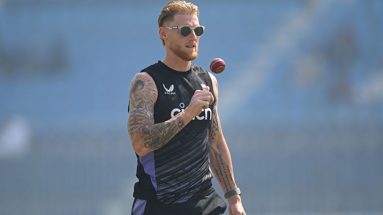 Stokes Doubtful for Pakistan Test, Crawley Declared Fit