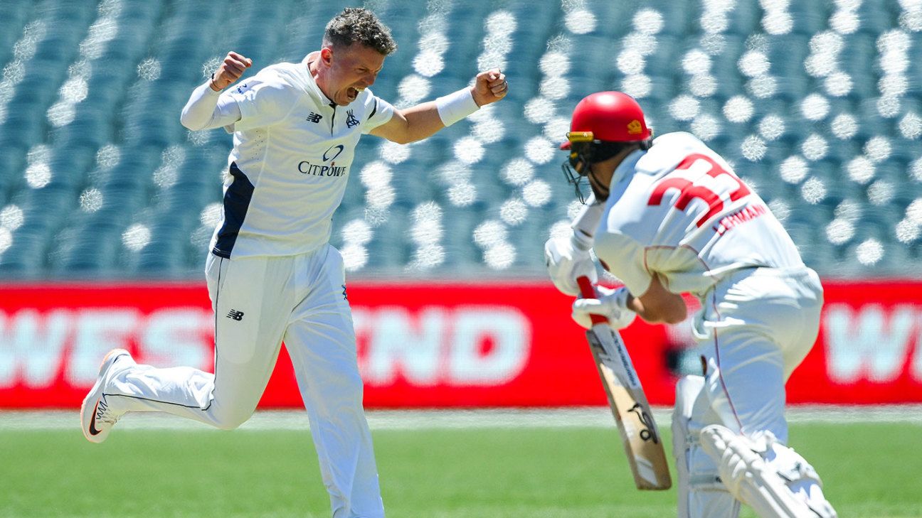 Siddle Stars as Victoria Holds Strong Position Against South Australia