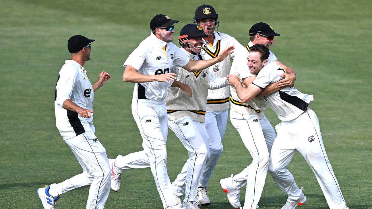 Western Australia Thrash Tasmania with Agar's Spin and Couch's Hat-Trick