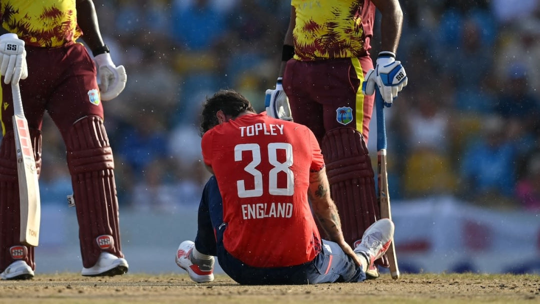 Reece Topley Fined for Smashing Chair After Injury Setback