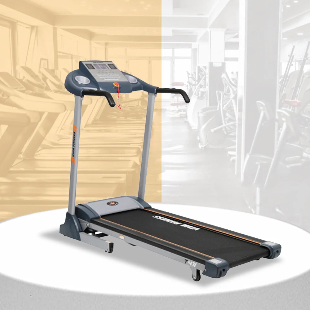 Viva T-471 Motorized Treadmill with LCD and Shock Absorption