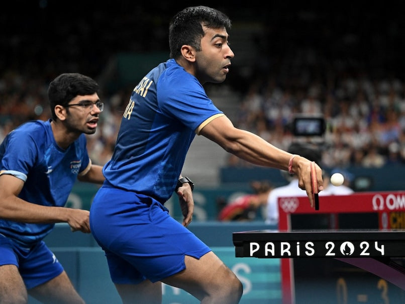 India's Men's Table Tennis Team Bows Out of Paris Olympics After Loss to China